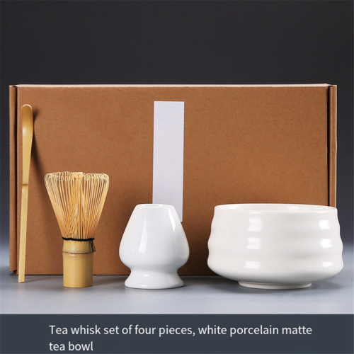 Japanese Matcha Tea Set Making Tool Indoor Drinking Accessories Bamboo Bowl 1
