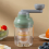 Manual Egg Shakers, Spinner for Hard Boiled Eggs, Mixer, Kitchen Gadgets Green 2