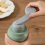 Manual Egg Shakers, Spinner for Hard Boiled Eggs, Mixer, Kitchen Gadgets Green 6