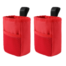 Pet Dog Puppy Training Snacks Bait Bag Obedience Food Snack Reward W-Aist Red