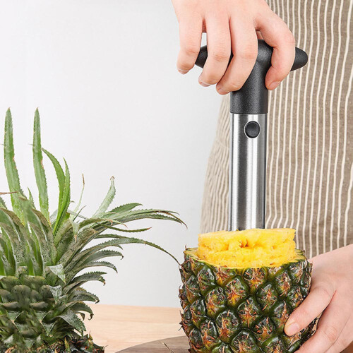 Pineapple Peeler Peeled Pineapple. Knife Core Cutter for Separator 1