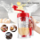 900ml Pancake Batter Dispenser Cupcake Handheld Funnel Measuring Cup Baking Tool Mix 6