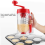 900ml Pancake Batter Dispenser Cupcake Handheld Funnel Measuring Cup Baking Tool Mix 8