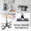 Whisk with Butterfly Base, Mixing Attachment Base for TM31/5/6 Mixer Replacement Part 6