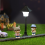 Mini lampadaire modèle de train ferroviaire timbre miniature de Noël 2
