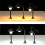 Mini lampadaire modèle de train ferroviaire timbre miniature de Noël 3
