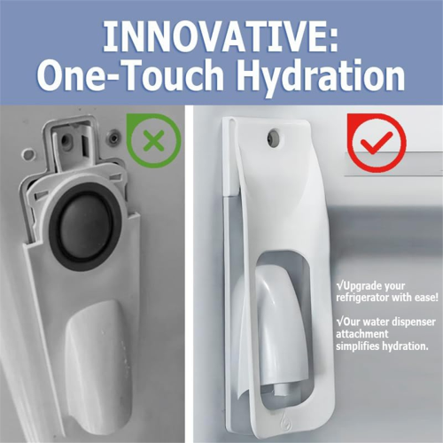 Water Dispenser Lever, Universal Fridge Attachment Inside Lever for Button Pusher Adapter 2