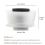 Coffee Brewer Cup Detachable Espresso Filter with Papers Compatible for Hoop 5