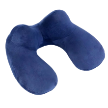 U-Shaped Travel Pillow Inflatable Neck Protect Cervical Vertebra Accessories Comfortable Sleeping C