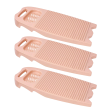 Asse da lavare per la casa, asse da lavare a mano antiscivolo con portasapone per la scuola domestica, rosa