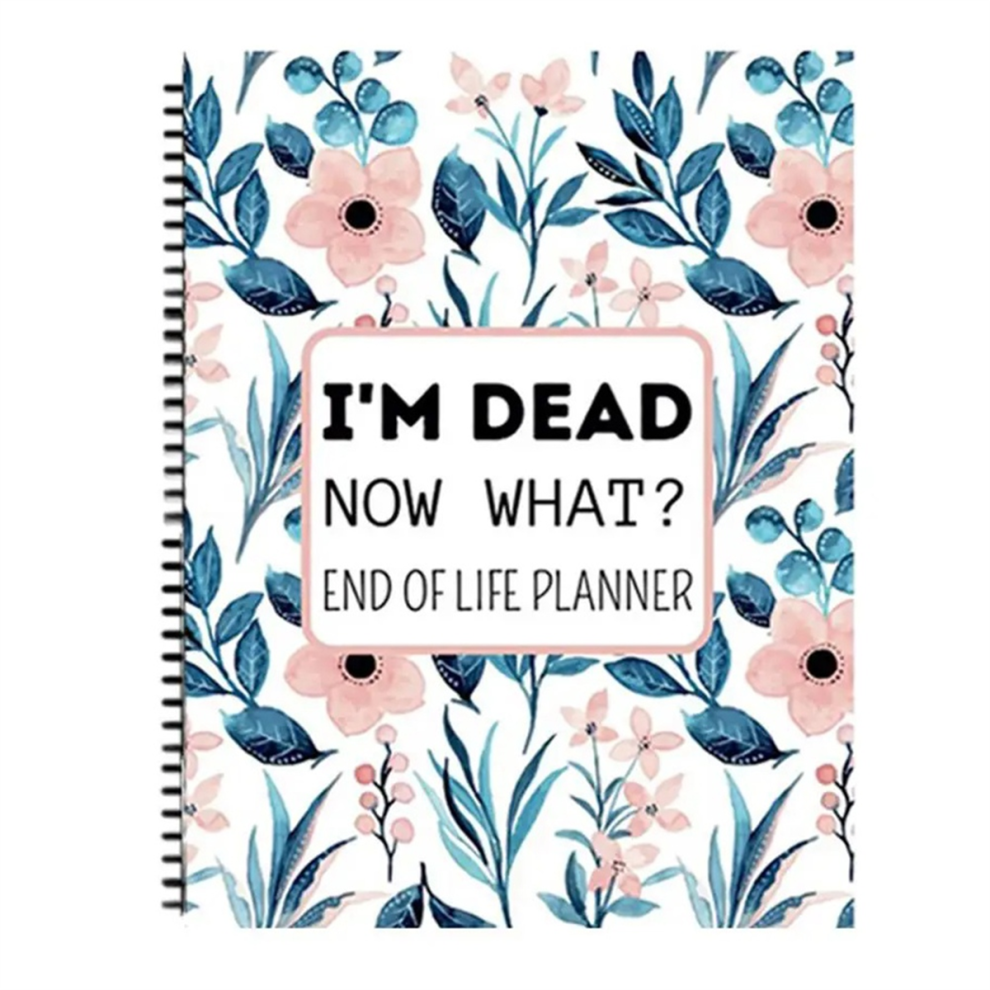 Photos - Notebook I'M Dead Now What Planner Death  Novelty End of Life Stationery Supplies