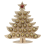 Wooden Christmas Countdown Calendar Tree Chocolate Stand A 3