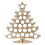 Wooden Christmas Countdown Calendar Tree Chocolate Stand A 1