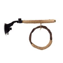Bird Toy Swing Set Hanging Natural Cage Accessories with Suction Cup Standing