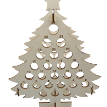 Calendrier de Noël, casier à vin et spiritueux, décoration cadeau pour la maison