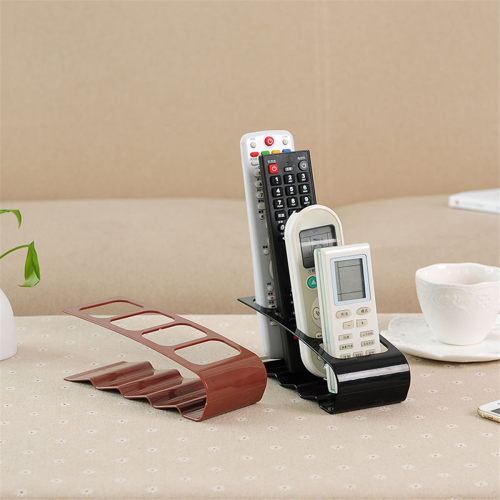 Support de télécommande TV, support de rangement pour appareils électroménagers, bureau, salon, orange 1