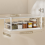Expandable Under-Shelf Storage Basket Hanging Suitable for Cabinets Under the Shelf. Increase Space 2