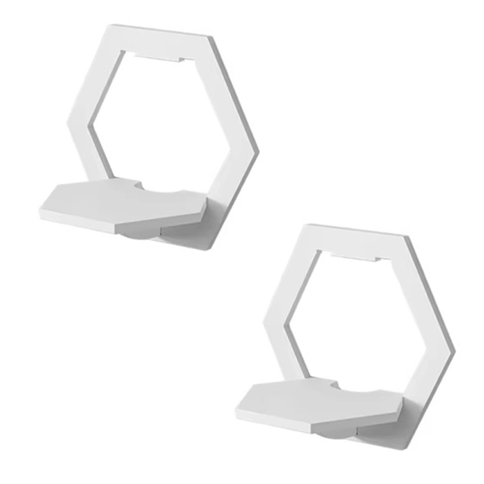 Exogio 6-Sided Wall Shelf Non-Punching Wall-Mounted Bedroom Balcony Bedside Home Decoration