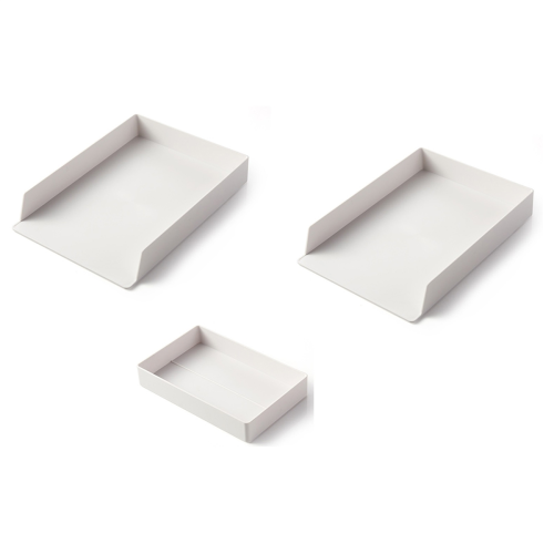 Stackable Storage Box Desktop Shelf Tray