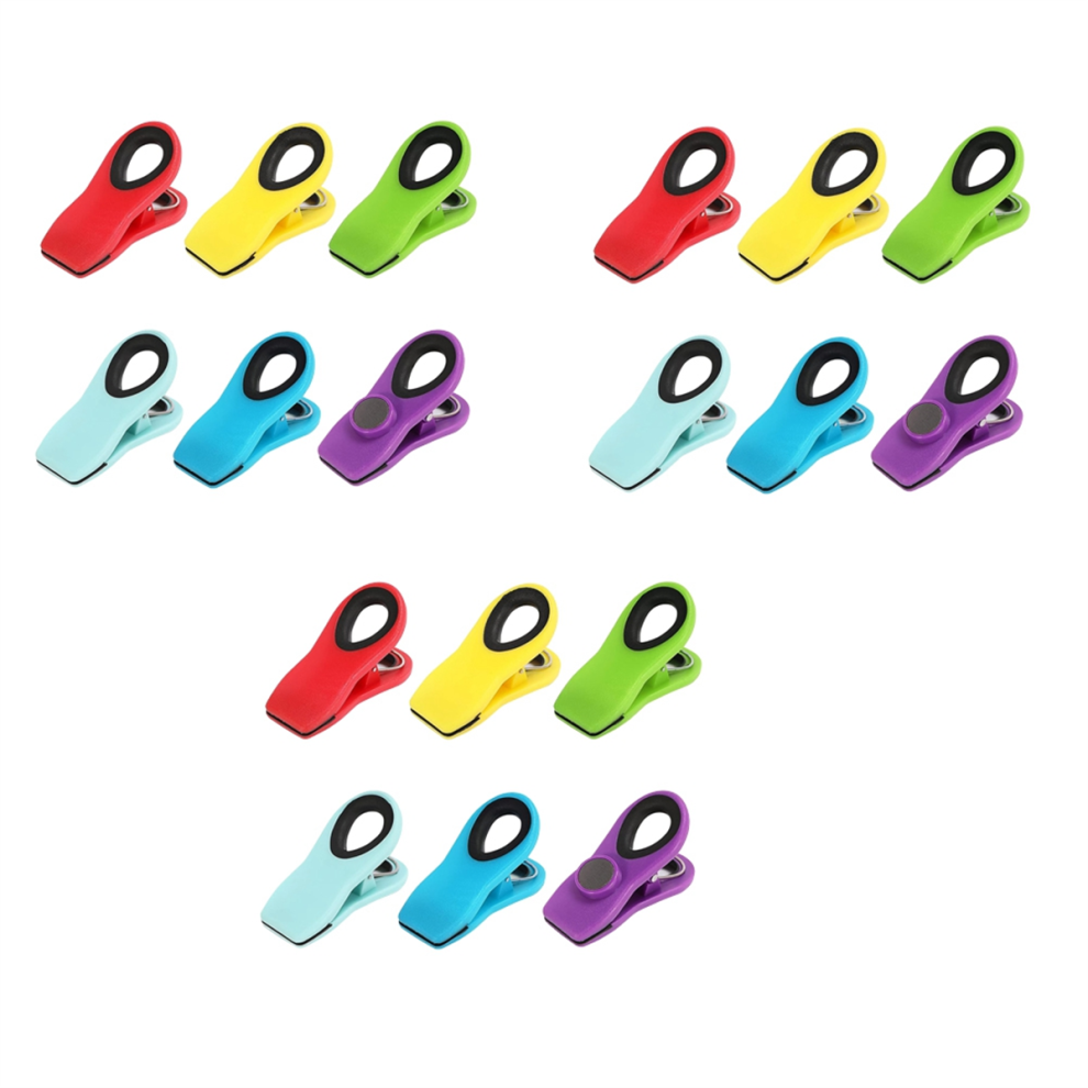 Bag Clips With Magnets - Food Clips, Chip Sealing Storage Snack Bags And Exogio