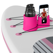 Surfbrett Kajak Halter Getränke Telefon Kordelzug Feste Rose Rot