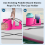 Surfboard Kayak Holder Beverage Phone Drawstring Fixed Rose Red 3