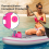Surfboard Kayak Holder Beverage Phone Drawstring Fixed Rose Red 5
