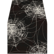 Pastorale Halloween Tischdecke Spinnennetz Schwarz Geeignet für