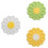 Flower Coasters Beverage Non-Slip Insulation Pads Table Mats Kitchen Accessories 11