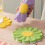 Flower Coasters Beverage Non-Slip Insulation Pads Table Mats Kitchen Accessories 10