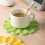 Flower Coasters Beverage Non-Slip Insulation Pads Table Mats Kitchen Accessories 8