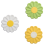 Flower Coasters Beverage Non-Slip Insulation Pads Table Mats Kitchen Accessories 5