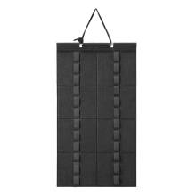 Porta bacchette da appendere, porta bacchette in feltro pieghevole e portatile, organizer per porta bacchette