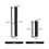Magnetic Clothes Rack,Storage Rack,Side Space Saving,Wall Mounted Towel Rack for Increased Storage 45cm 2