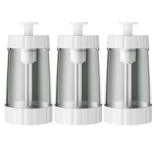 Küche Gewürz Flasche Gewürz Glas Salz und Pfeffer Lagerung Box Grill Gadgets EIN