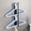 Magnetic Clothes Rack,Storage Rack,Side Space Saving,Wall Mounted Towel Rack for Increased Storage 45cm 3