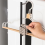 Magnetic Clothes Rack,Storage Rack,Side Space Saving,Wall Mounted Towel Rack for Increased Storage 45cm 6