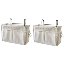 Nachttisch Hängetasche Aufbewahrung Schlafzimmer Magazin Spielzeug Rack Baby Tissue Box Home Weiß