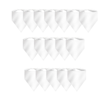 36 PCS Sublimation Blank Dog Bandana,DIY Holiday Scarf, Triangle Bib Handkerchief Tags Blanks Bulk