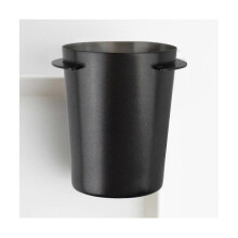58mm Espresso Coffee Dosing Catcher Cup Powder Feeder Machine Resistant Part Wear Distributor Coffeeware Parts Silver