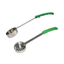 Stainless Steel Pizza Sauce Spoon Spread Ladle Serving with Long Handle Kitchen Baking Tool 4 Ounce
