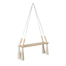 Mensola Boho Decor Mensole su parete Decorazione in legno per camera da letto Soggiorno A