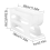 Automatic Egg Rolling Dispenser 3-Tier Holder Space-Saving Storage Container for Fridge Rack 6