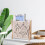 Magazine Rack Bohemian Style File Storage Basket 2