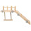 Cage à perroquet Hamac Balançoire Jouet pour calopsitte Support en bois Branches Oiseau 8