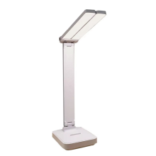 LED Desk Lamp 3 Level Dimmable Touch Night Light USB Rechargeable Eye Protection Foldable White