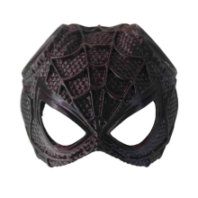 Cat Bat Mask Halloween Accessories Cosplay Costume Accessory Spider Web Headwear Headset Pet Toys,Black-Red