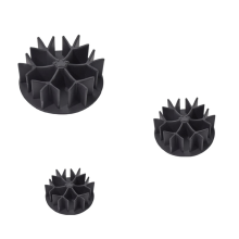 Pet Slow Feeder Feeding Bowl Dog Insert Anti-Choking Design Black