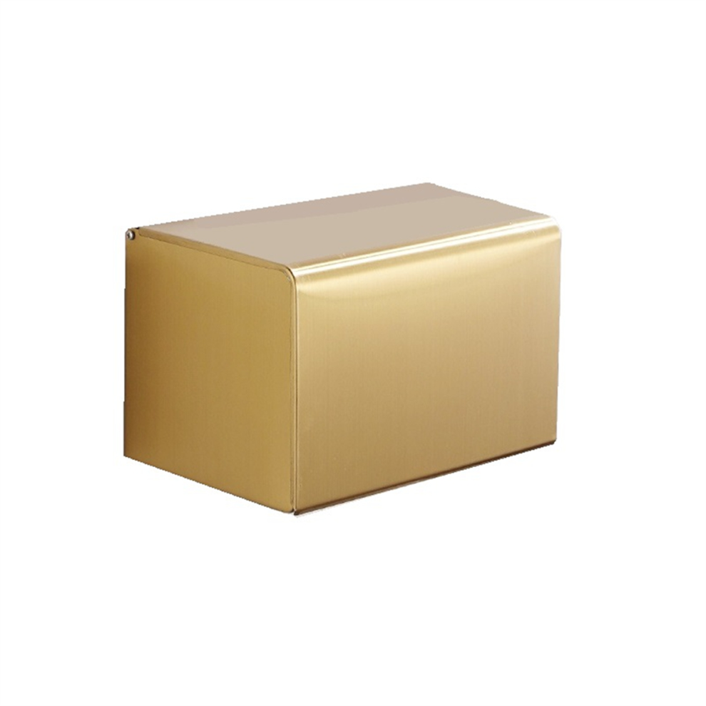 Exogio Bathroom Storage Paper Rack Waterproof Tissue Holder Accessories Golden Toilet