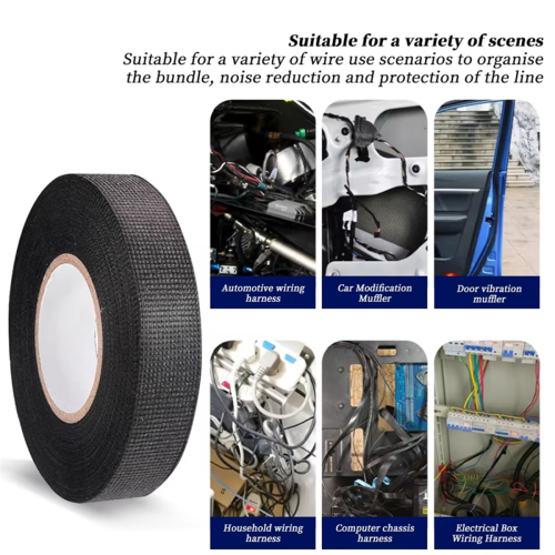 Electrical Tape Heat-Resistant Harness Automobile Cable Cloth Waterproof Protective 1